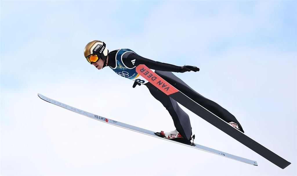 Vinzenz Geiger hat sich in eine gute Ausgangsposition gebracht.