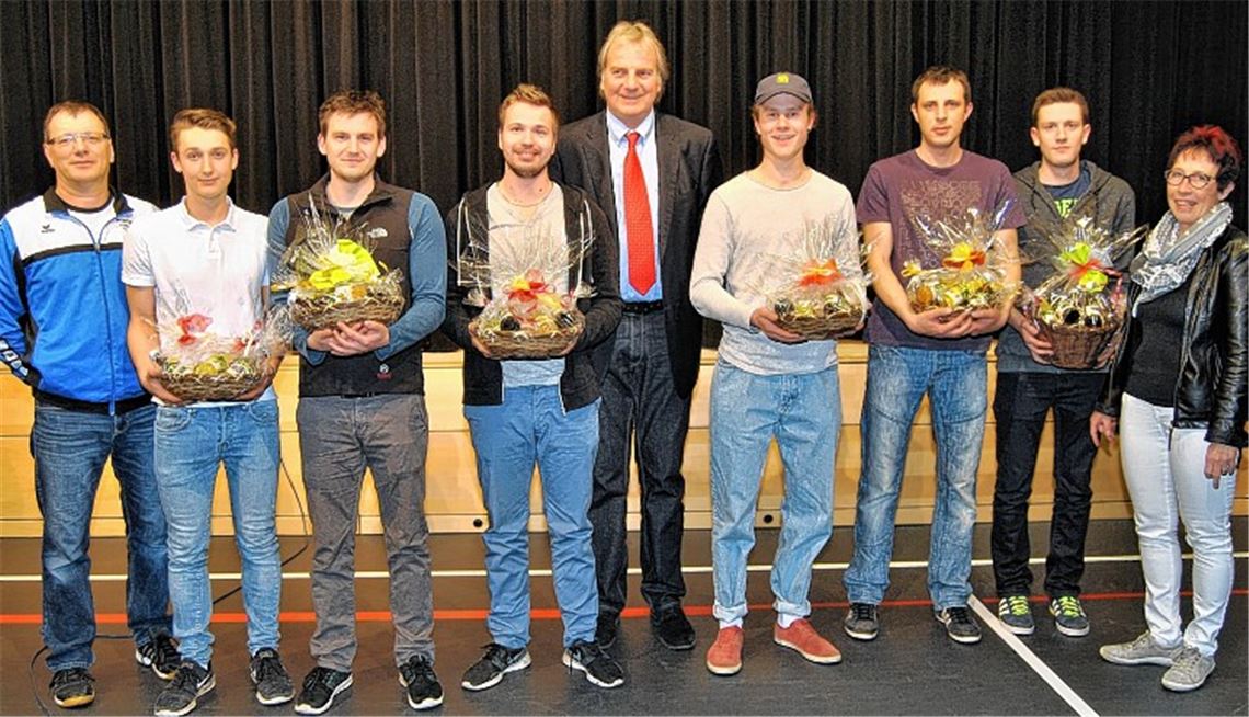 Vitamine für die Faustballer