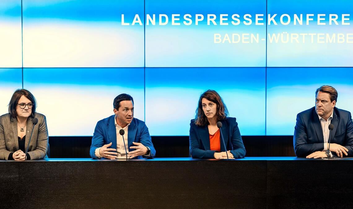 Viviane Sigg, Sascha Binder, Dorothea Kliche-Behnke  und Boris Weirauch (von links) führen die Fraktion.