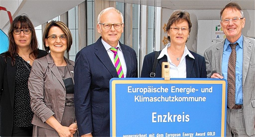 Enzkreis verteidigt den Energy Award in Gold