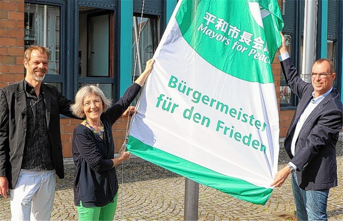 Ein Zeichen für den Frieden setzen