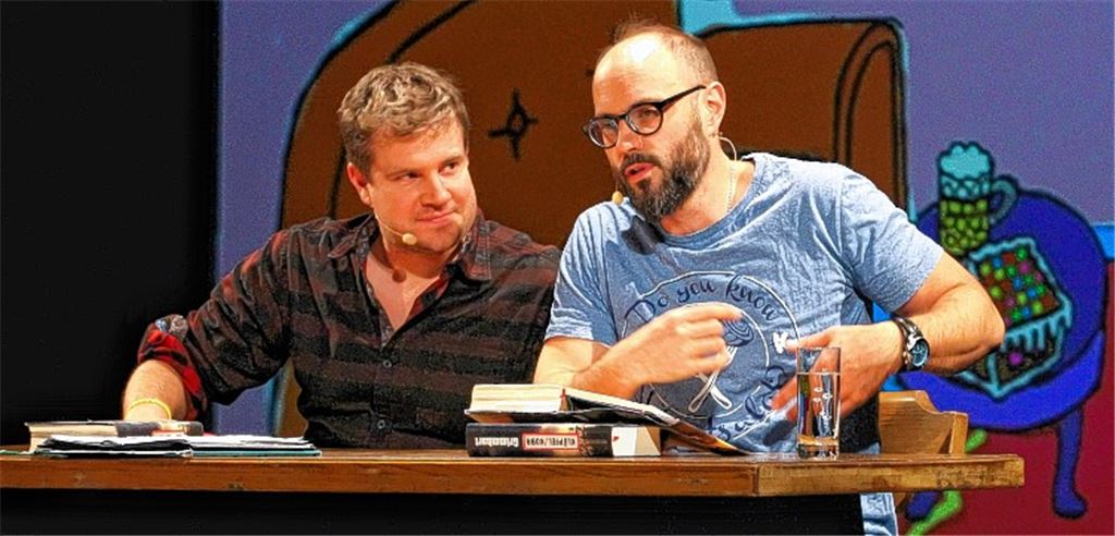Autoren beherrschen auch die Show