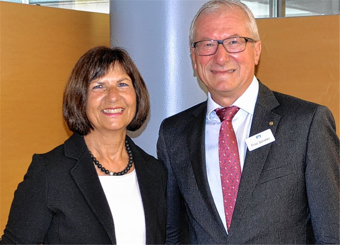 Gesicht der Volksbank in Mühlacker