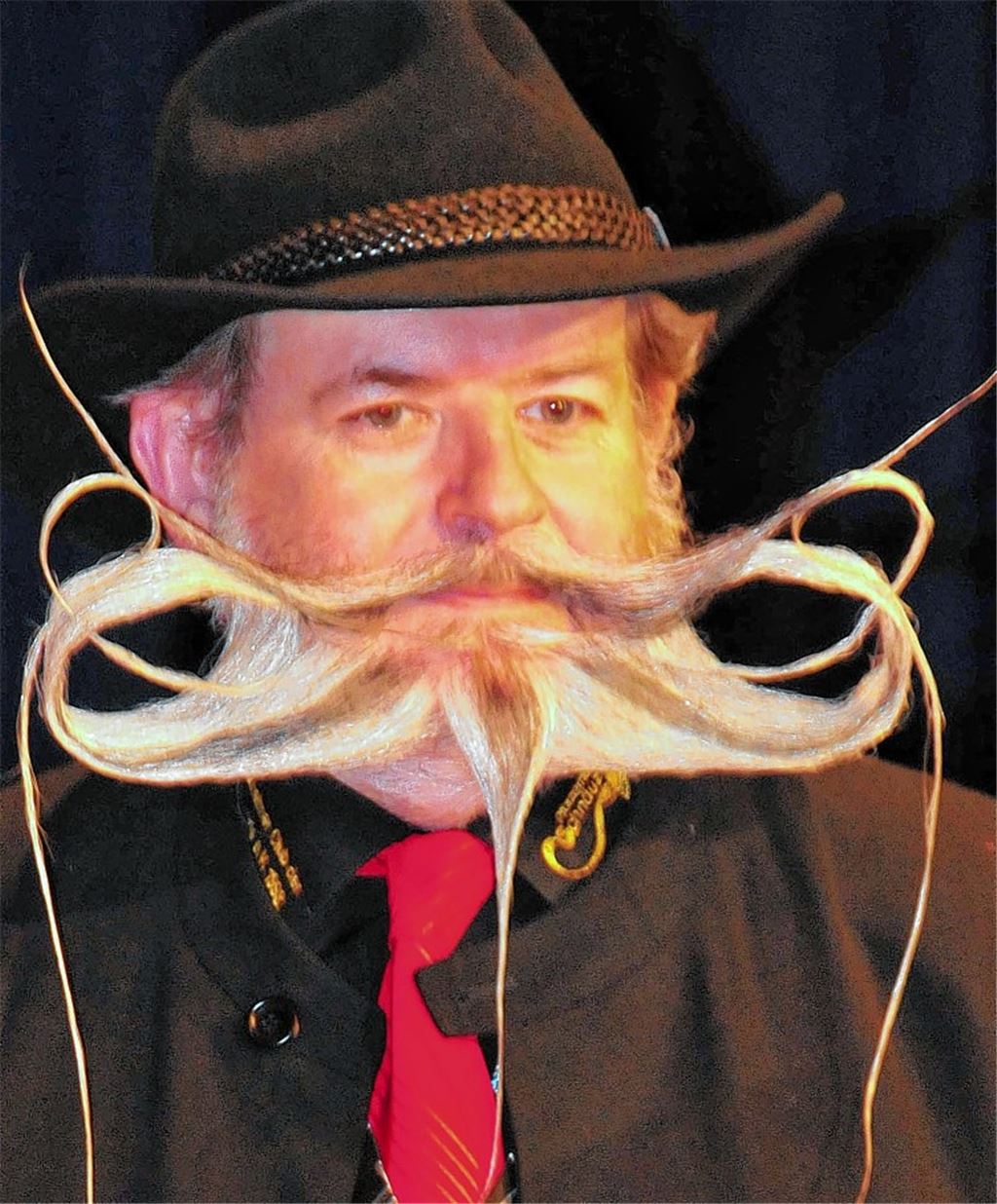 Vollbart-Sieger von der Platte: Armin Knapp.