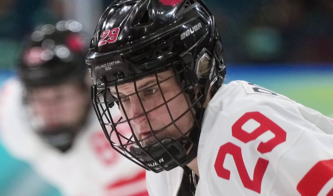 Voller Fokus aufs Viertelfinale: Marie-Philip Poulin.