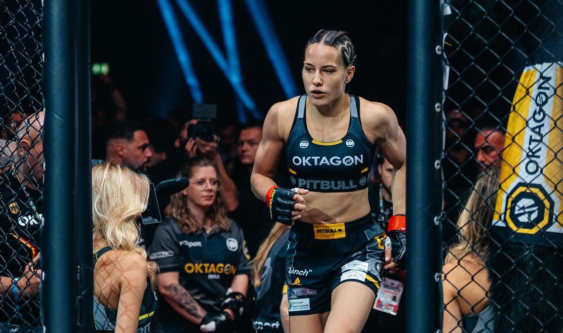 Voller Fokus – und rein in das Duell. Alina Dalaslan betrat vergangene Woche erneut eine große Bühne.