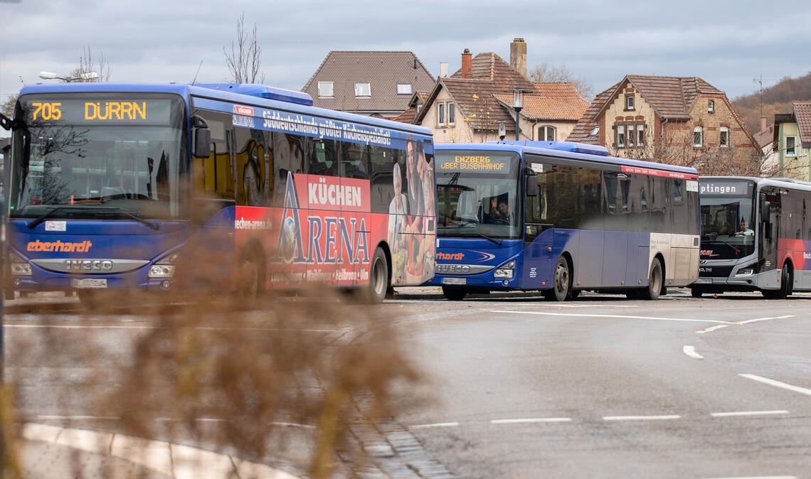 Vom Dreh- und Angelpunkt am Bahnhof in Mühlacker aus sollen die regionalen Buslinien laut aktueller Planungen künftig circa 630000 Kilometer im Jahr zurücklegen. Foto: Fotomoment