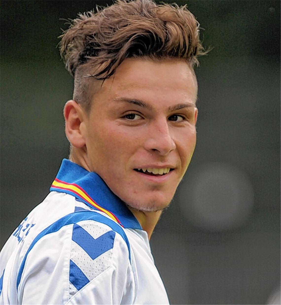 Vom FV Lienzingen in die 2. Bundesliga: Ernesto de Santis wird Profi beim KSC Foto: GES