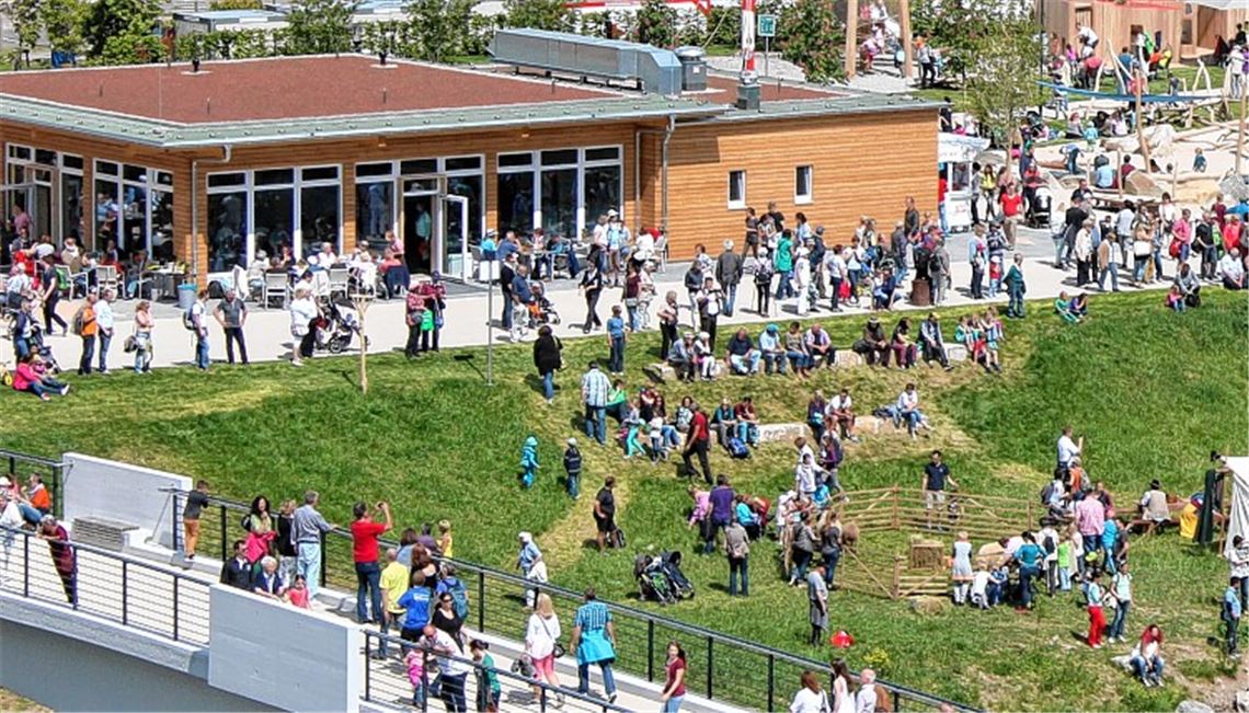 Vom Start weg ein Erfolg: Die Gartenschau Mühlacker lockt Besucher aus nah und fern – das wollen auch die Nachbarkommunen nutzen.