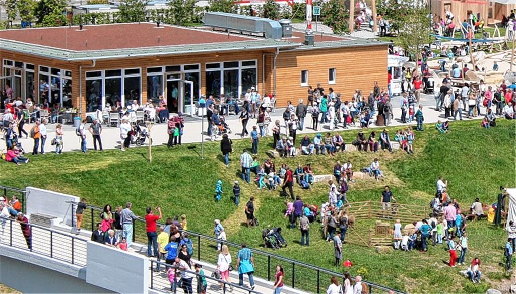 Vom Start weg ein Erfolg: Die Gartenschau Mühlacker lockt Besucher aus nah und fern – das wollen auch die Nachbarkommunen nutzen.