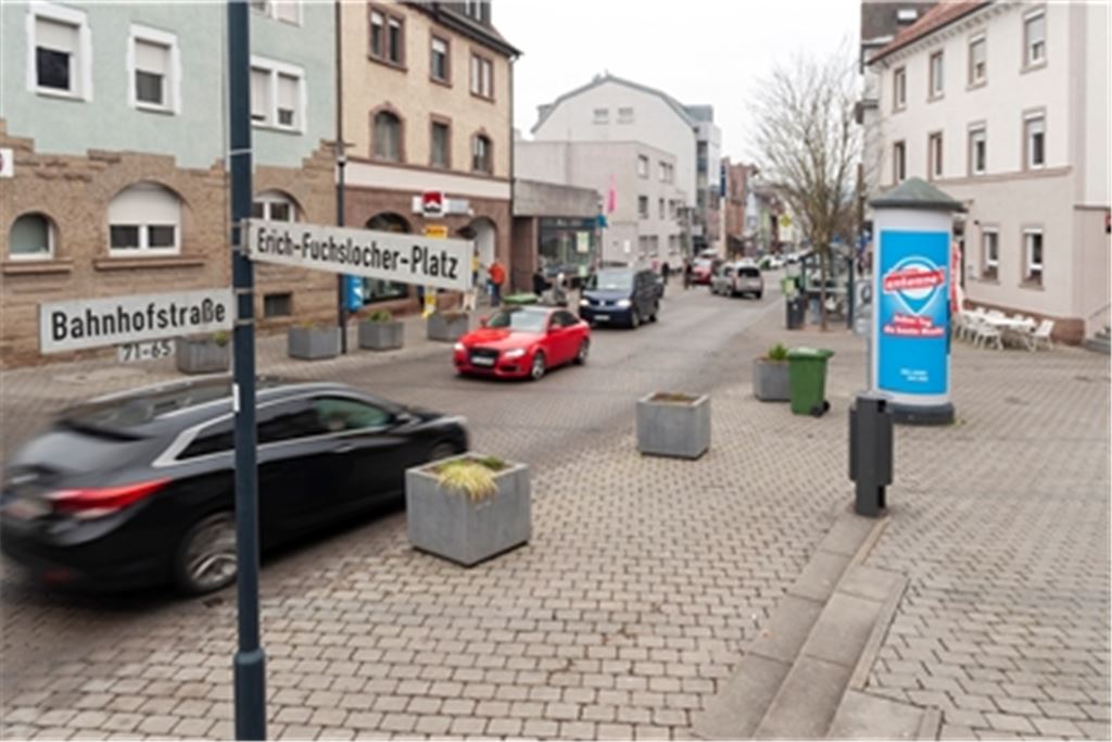 Von Juli bis September wird der Erich-Fuchslocher-Platz umgebaut. Foto: Fotomoment
