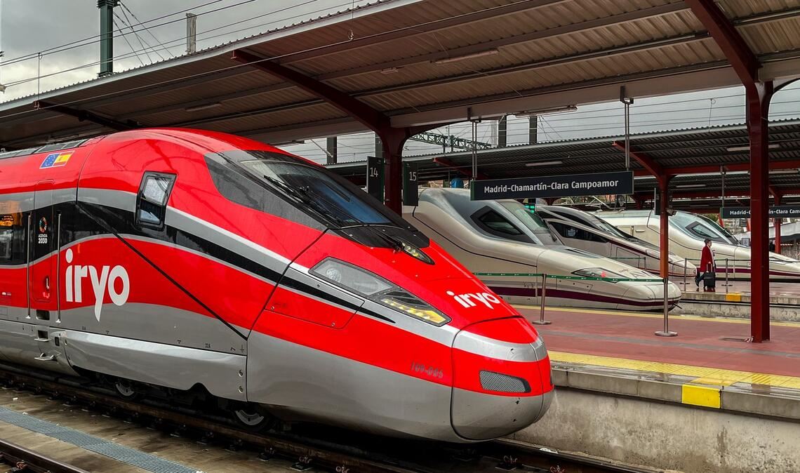 Von Spaniens Hauptstadt Madrid aus fahren Hochgeschwindigkeitszüge bis nach Südfrankreich. (Symbolbild)