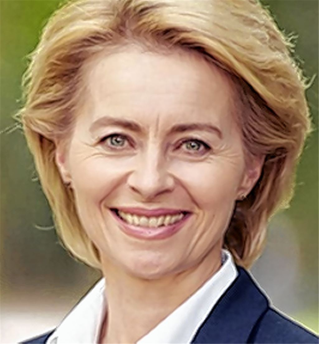 Verteidigungsministerin spricht im Uhlandbau