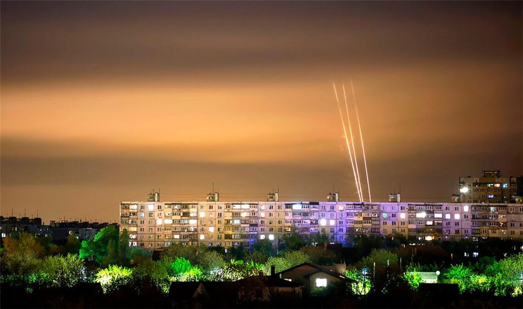 Von der russischen Grenzstadt Belgorod aus werden immer wieder Raketen auf die Ukraine geschossen.
