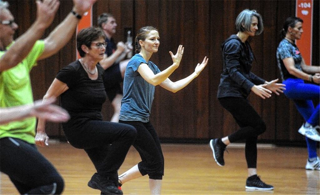 Sally lässt die Muskeln zittern