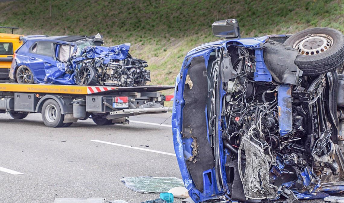 Vor Gericht wird geklärt, ob der Geisterfahrer-Unfall auf der A6 Mord war. Foto: Archiv