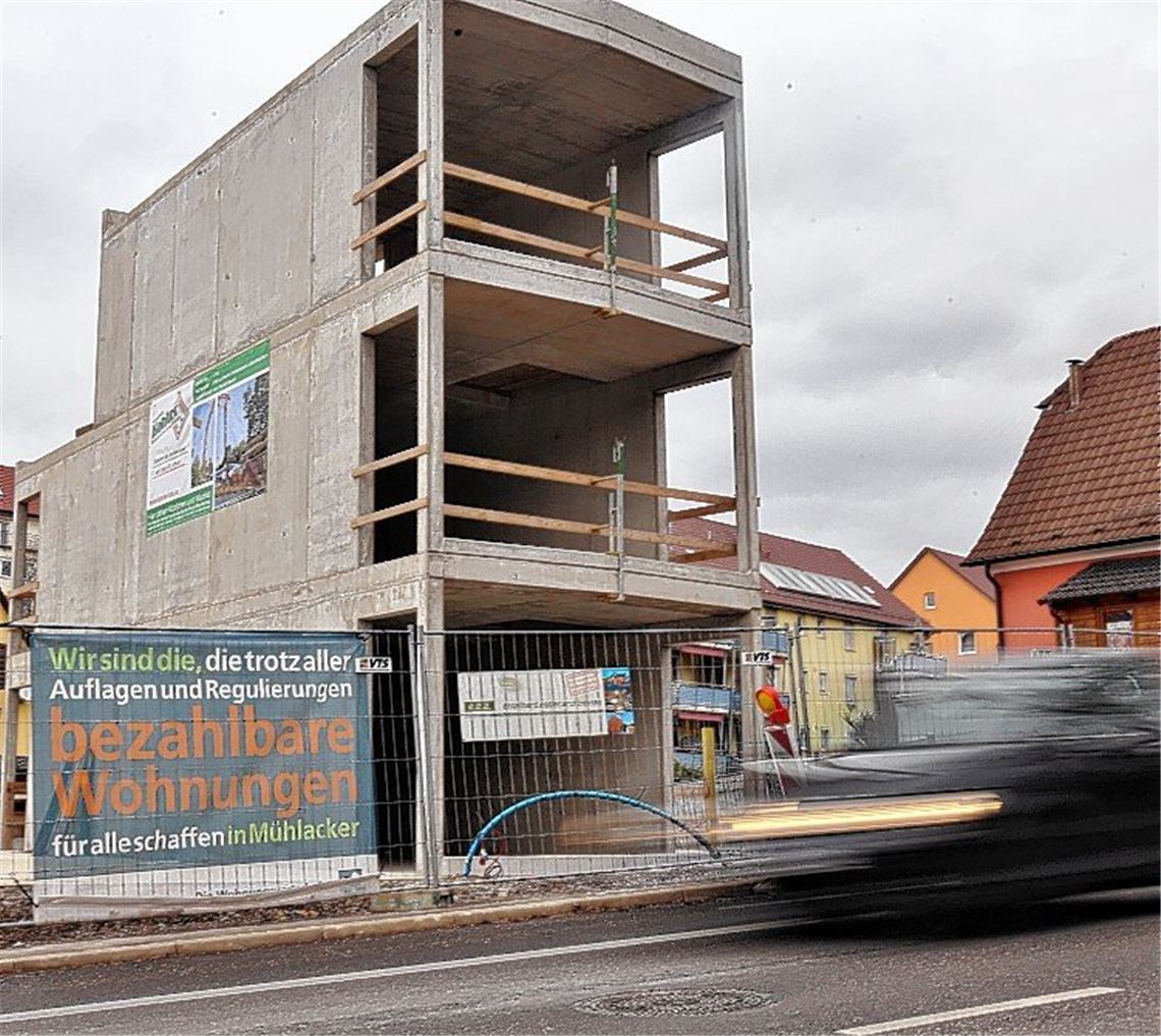 Neue Wohnungen sind bereits vergeben