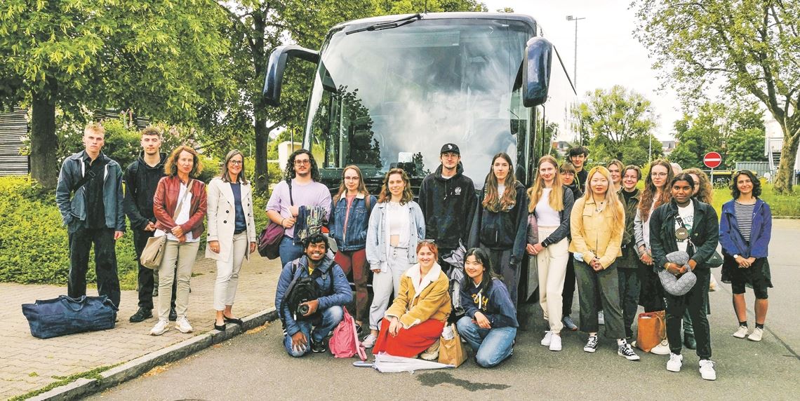 Auf den Spuren des großen Bildhauers Vor der Abreise zum Kunstprojekt in Bassano. Foto: Recken