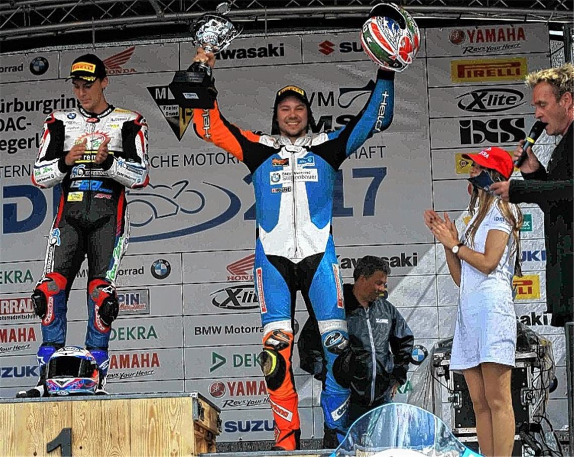 Dominik Vincon überglücklich