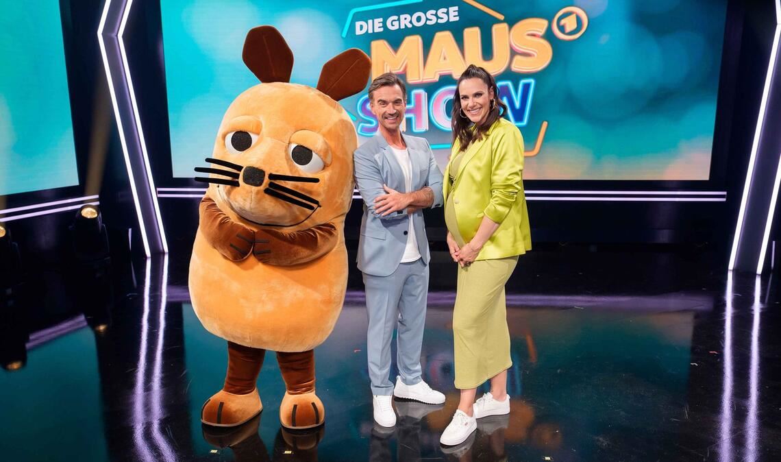 Silbereisen punktet bei seinem "Mausflug" Vor ihrer Pause hatte Moderatorin Esther Sedlaczek ihren Kollegen und Vertreter Florian Silbereisen in der Show begrüßt. (Archivbild)