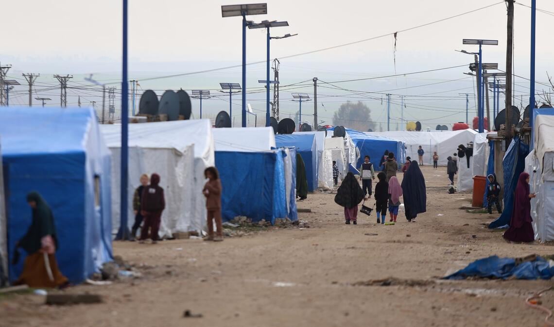 Vor ihrer Rückkehr nach Australien sollen die Frauen und ihre Kinder mehrere Jahre im Roj-Lager gelebt haben. (Archiv)