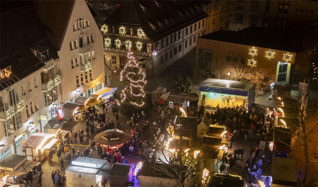 Vorfreude: Von Mittwoch bis Sonntag weihnachtet es wieder in der Mühlacker Stadtmitte. Foto: Archiv