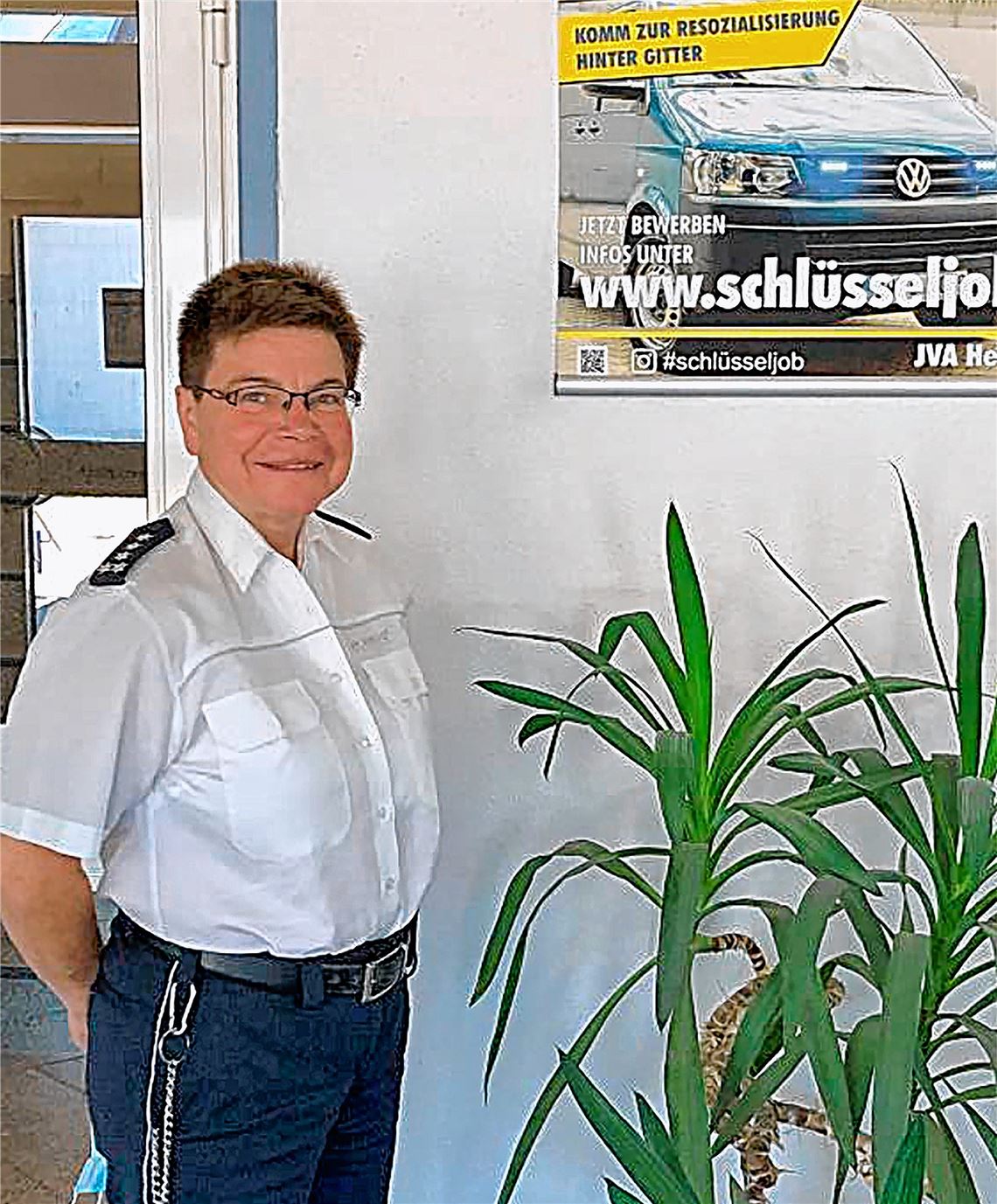 Als Frau im Vollzugsdienst Maßstäbe gesetzt