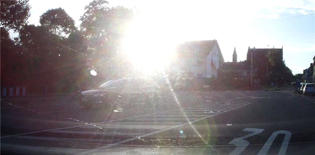pol Tiefstehende Sonne