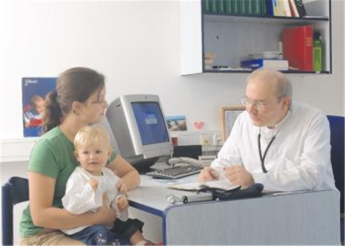 Vorsorge ist wichtig: Laut der Statistik fehlt es im Enzkreis an Kinderärzten. Foto: p