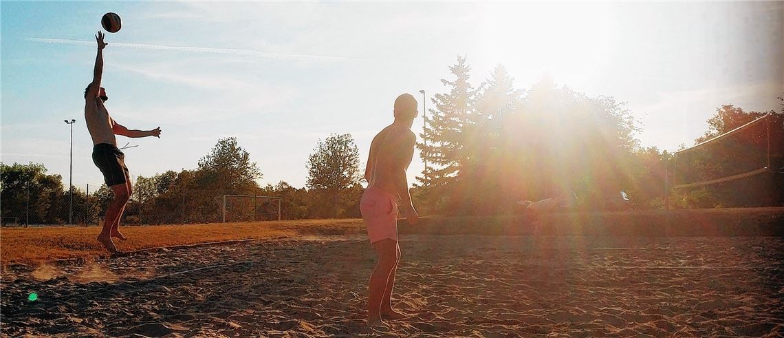 Training auf Sand bringt nicht nur Spaß