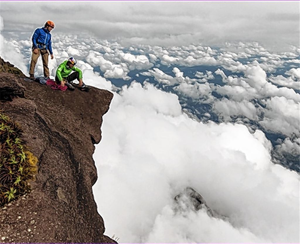 Waghalsiges Vorhaben.