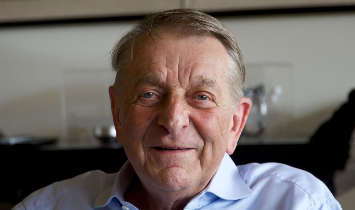 Walter Gunz hat sich der Rettung des Wals angenommen.