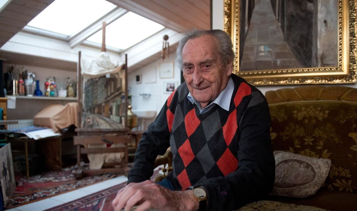 Walter Schultheiß war auch Maler. (Archivbild)