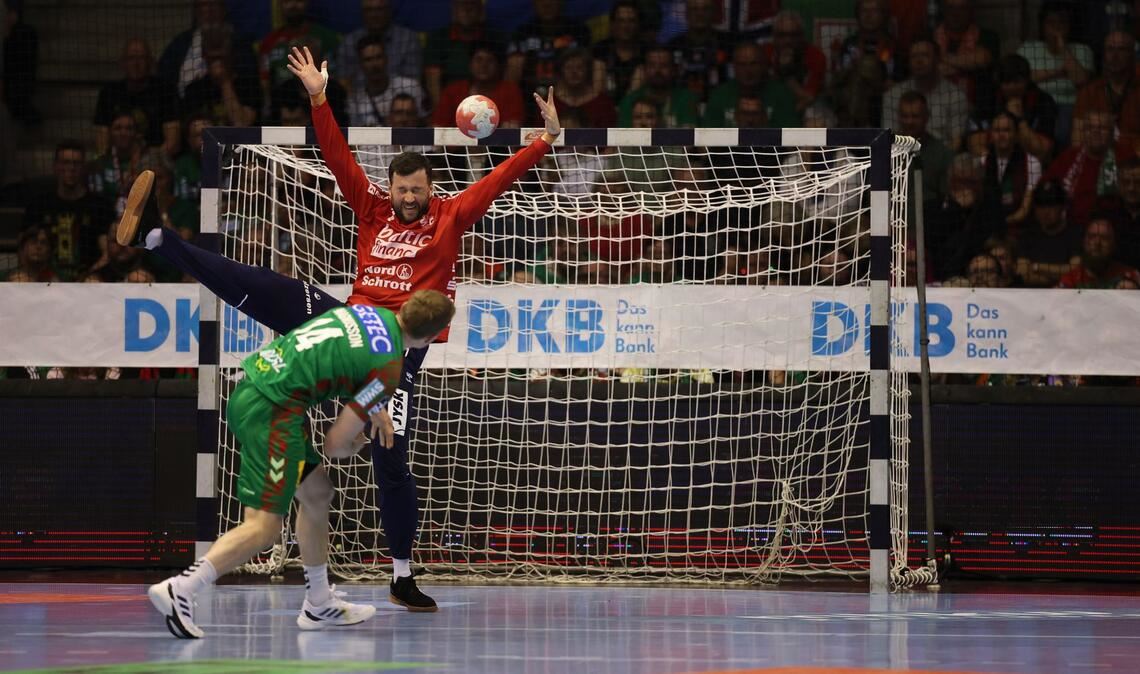 War ein starker Rückhalt für Flensburg: Torwart Benjamin Buric.