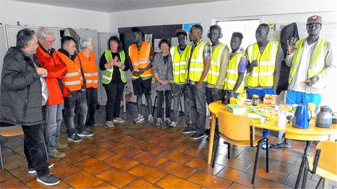 Westen schützen Heimbewohner