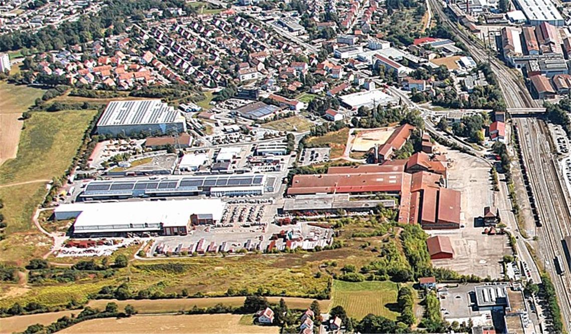 Wartet auf den Neuanfang: das 18 Hektar große Ziegeleigelände in Mühlacker.