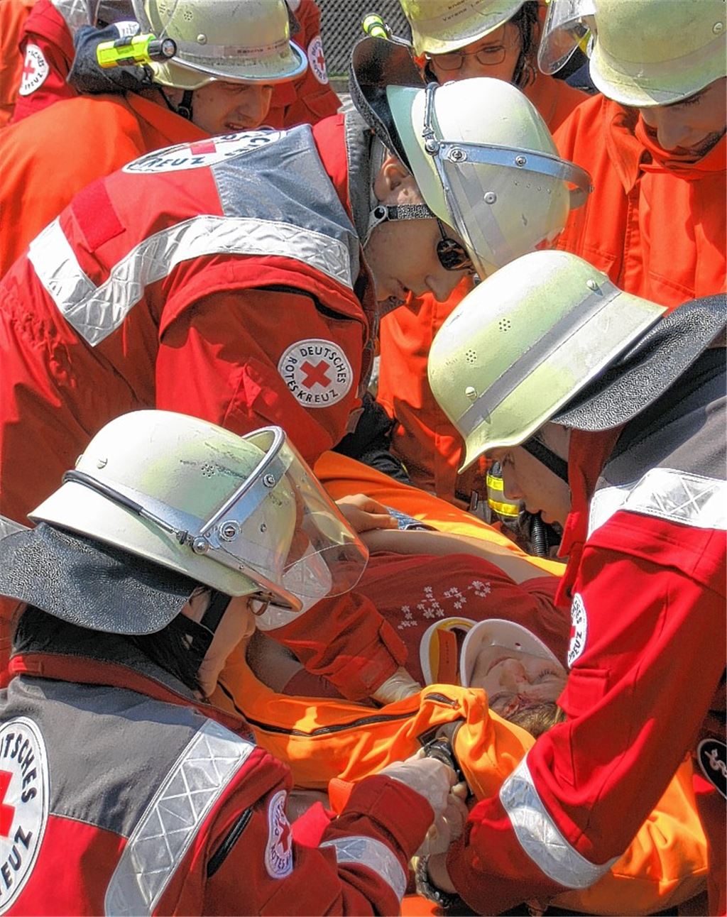 Was darf der Rettungsdienst – im Bild eine Übung des DRK Maulbronn – im Notfall tun? Ein neues Gesetz soll diese Frage klären.Archivfoto: privat