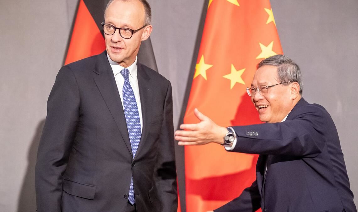 Was erreicht der Kanzler in China? (Archivbild)