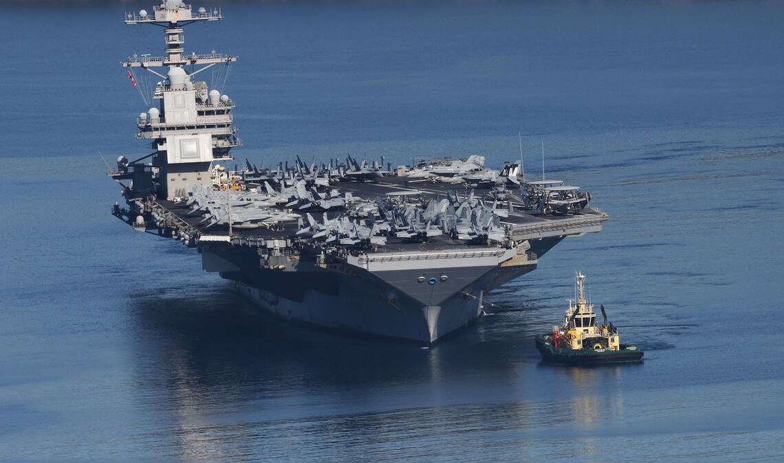 Washington hatte seine militärische Präsenz in der Region zuletzt deutlich verstärkt. (Archivbild)