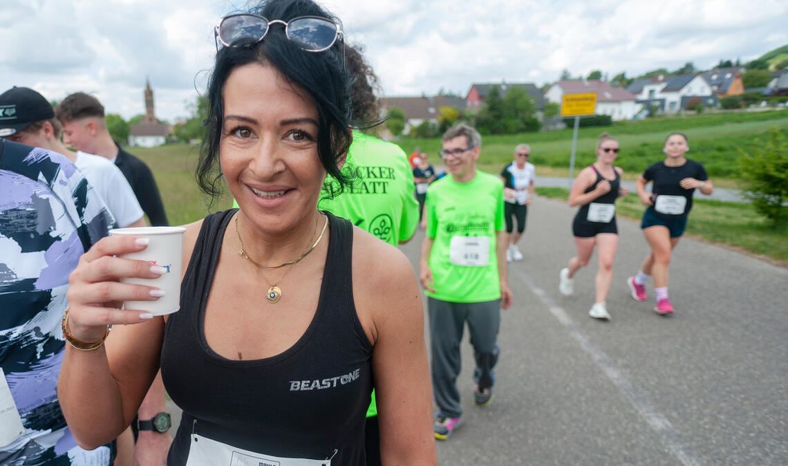 Wasser trinken ist wichtig.