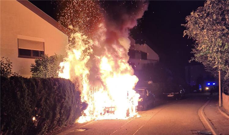 Two fires in a very short time: Arsonist strikes in Bauschlott
