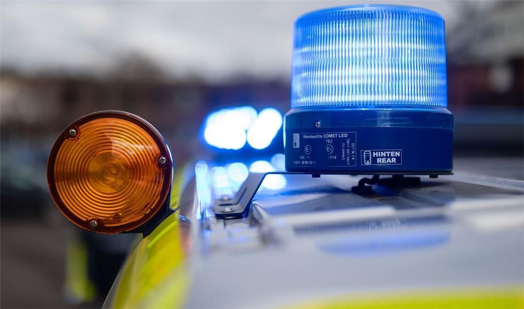 Wegen des ausgebüxten Kängurus war auch die Polizei im Einsatz. (Symbolbild)