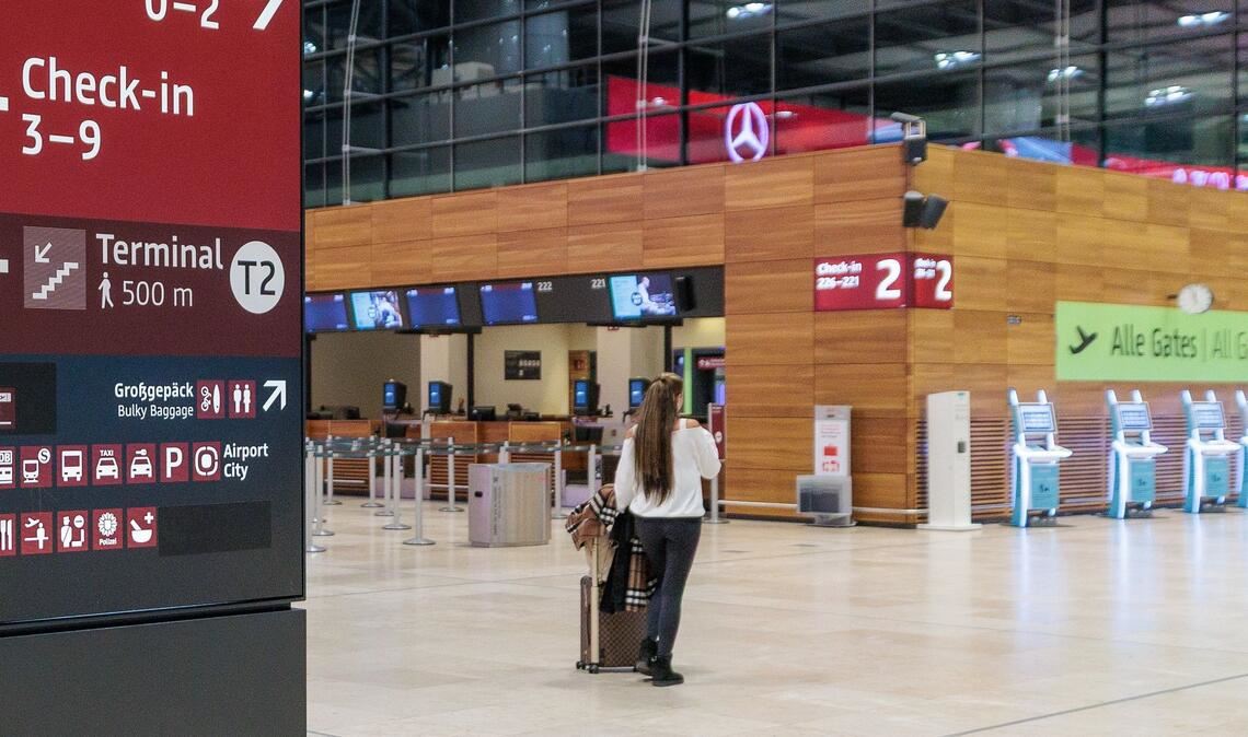 Wegen einer Drohnensichtung wurde der Flugbetrieb am BER zwischenzeitlich eingestellt.