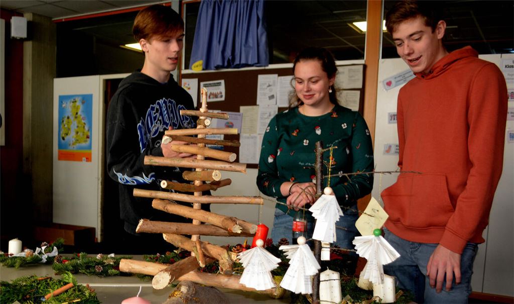 Weihnachtsdeko ist gefragt.