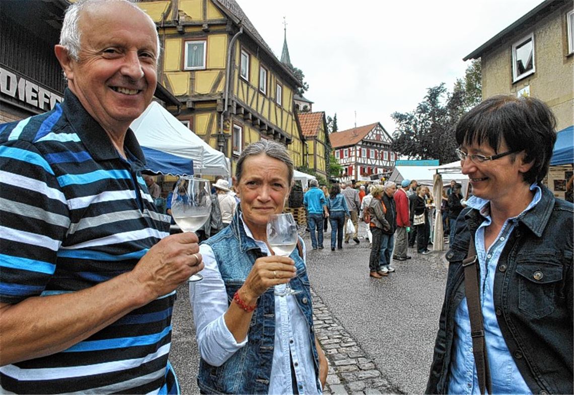 WeinVielfalt und Naturparkmarkt: Diefenbach ist einen Besuch wert.