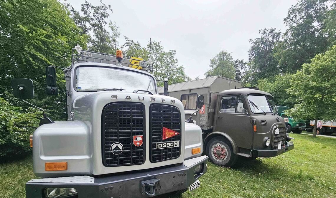 Weitere Bilder vom Lkw-Oldtimertreffen auf der Schwäbischen Alb.