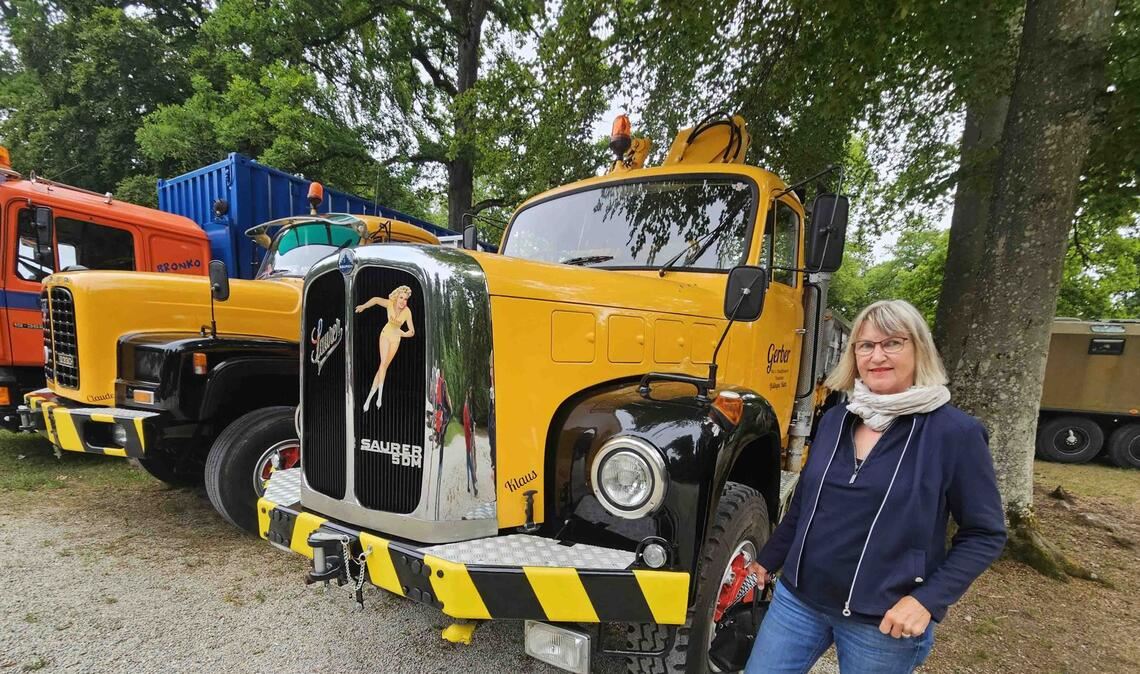 Weitere Bilder vom Lkw-Oldtimertreffen auf der Schwäbischen Alb.