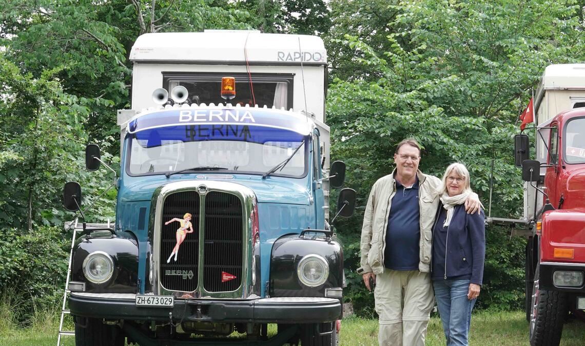 Weitere Bilder vom Lkw-Oldtimertreffen auf der Schwäbischen Alb.