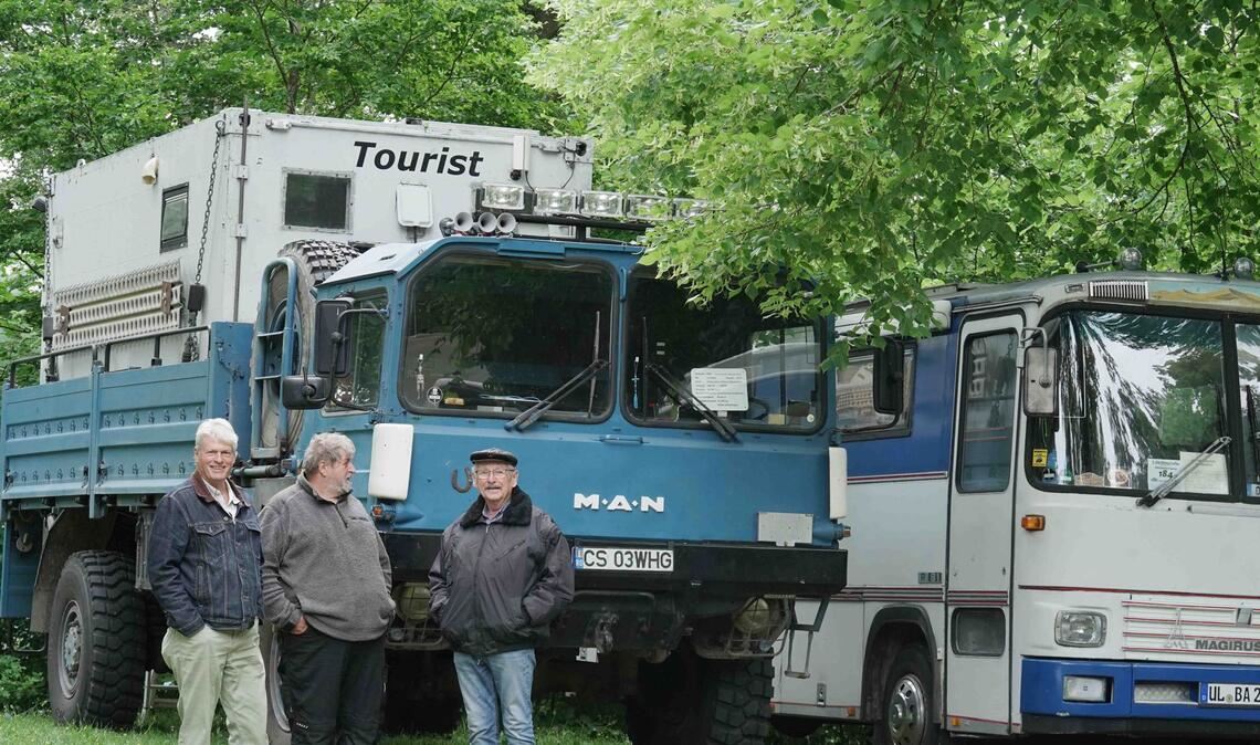 Weitere Bilder vom Lkw-Oldtimertreffen auf der Schwäbischen Alb.
