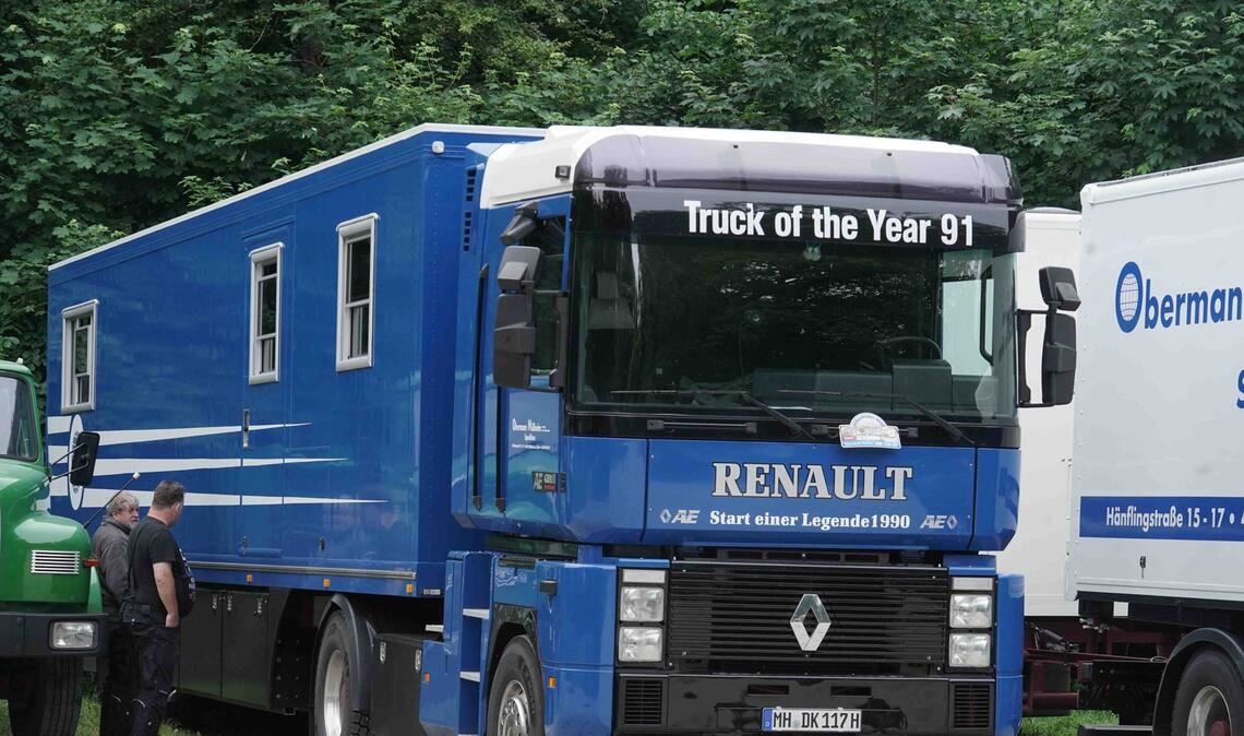 Weitere Bilder vom Lkw-Oldtimertreffen auf der Schwäbischen Alb.